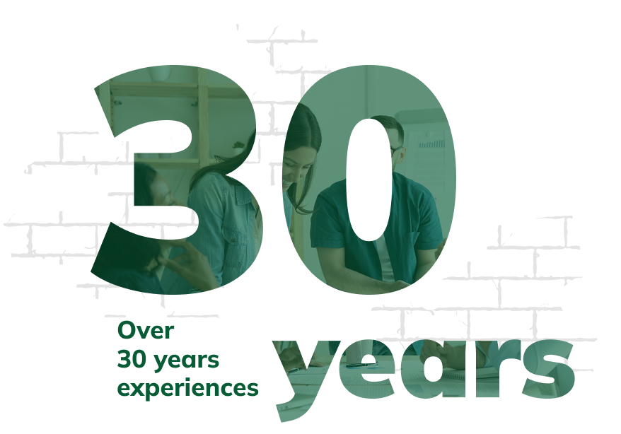 30 Years of experience